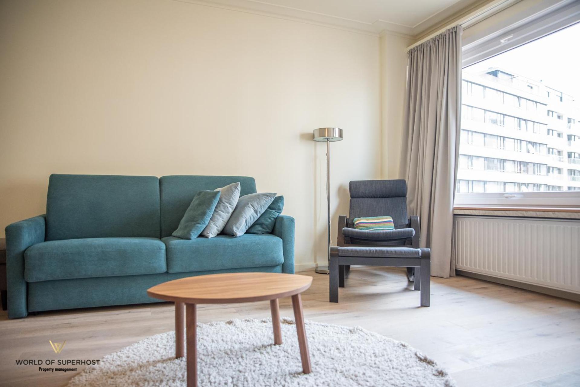 Helene, Appartement Vlakbij Het Strand 奥斯滕德 外观 照片