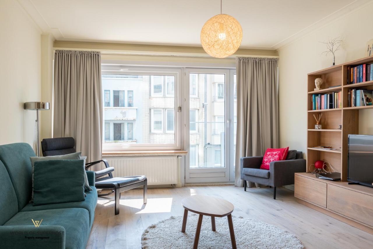 Helene, Appartement Vlakbij Het Strand 奥斯滕德 外观 照片
